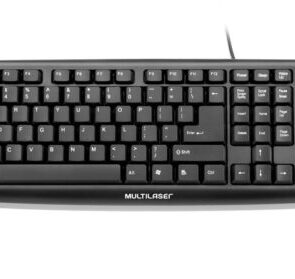 TECLADO USB BASICO SLIM PRETO TC065 MULTILASER