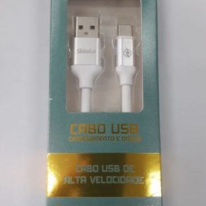 CABO USB 2.0 TYPE C 1,5 MT SHINKA