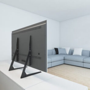 SUPORTE PARA TV PLASMA/LCD TV 32″ ATE 65″ , SUPORTA ATE 30KG, STAND100 PR MULTIVISAO