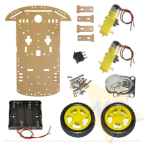 KIT CHASSIS COM TRAÇÃO EM 2 RODAS