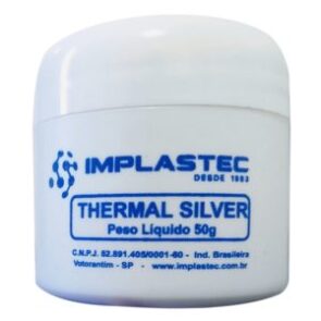 PASTA TERMICA SILVER 50G IMPLASTEC