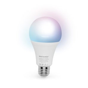 Lâmpada LED Bulbo Inteligente Colorida Dimerizável Wi-Fi – Multilaser Liv – SE224