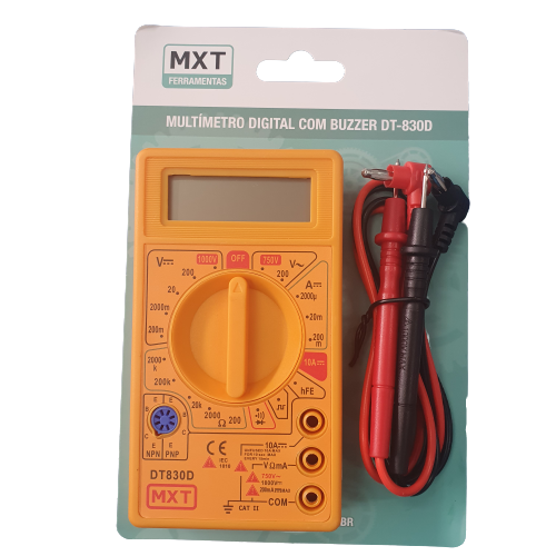 Multimetro digital DT830D con Buzzer