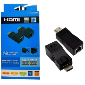 EXTENSOR HDMI 2.0 VIA RJ45 CAT6 ATÉ 30 METROS 4K