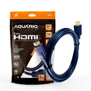 CABO HDMI 2.1 8K 2 METROS AQUARIO 8K2