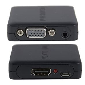 CONVERSOR HDMI PARA VGA COM ALIMENTAÇÃO USB