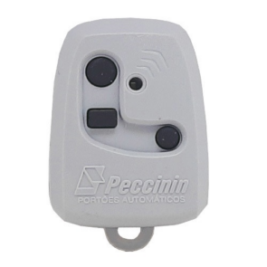 CONTROLE REMOTO PORTAO PECCININ 433MHZ CINZA