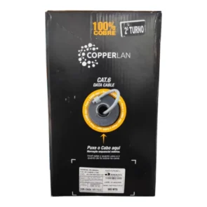 CABO DE REDE CAT6 CAPA SIMPLES CINZA CMX NORPHEL