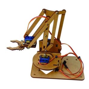 Kit Braço Robótico em MDF: Robótica DIY para Arduino