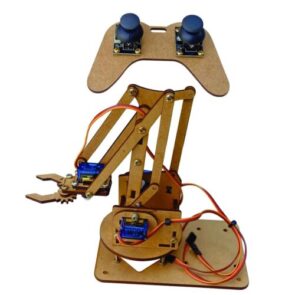 Kit Braço Robótico em MDF: Robótica DIY para Arduino