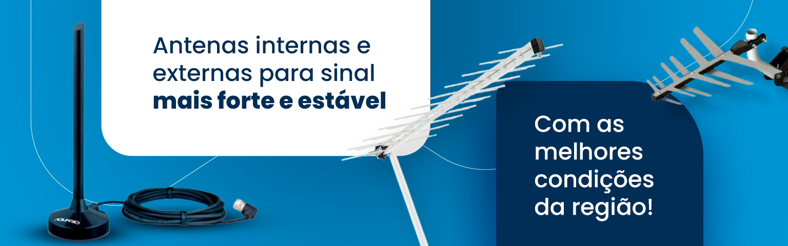 Antenas interna e externa